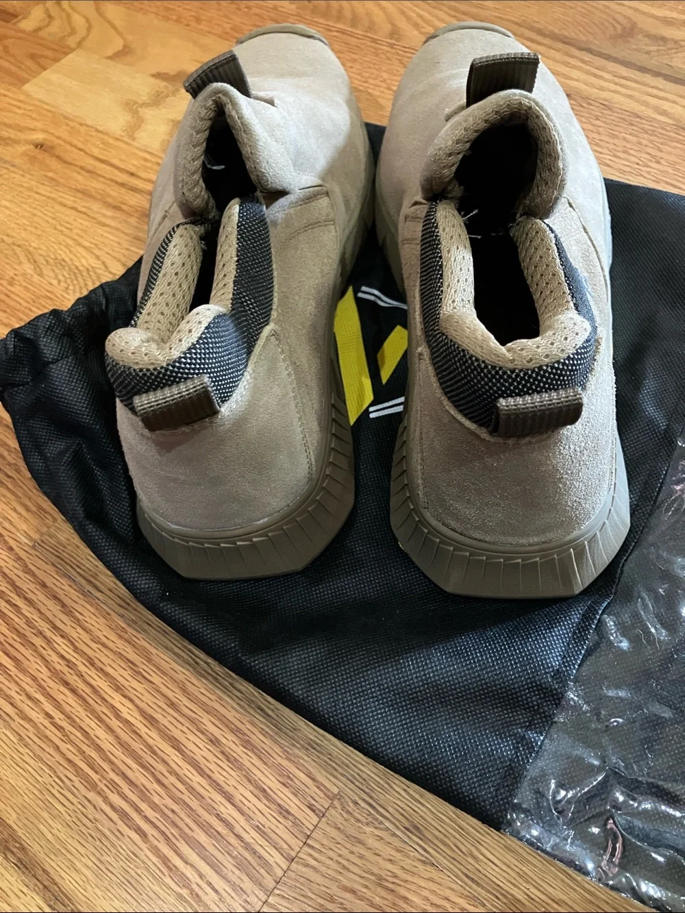 Glanoudun Suede Welding Boots. Never worn!!  Sz 12/48. NWT